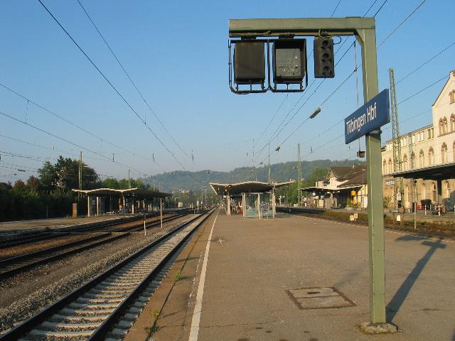 Bahnhof Tübingen Gleisplan
